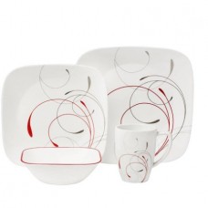 סט אוכל ל- 12 סועדים Corelle Square Splendor